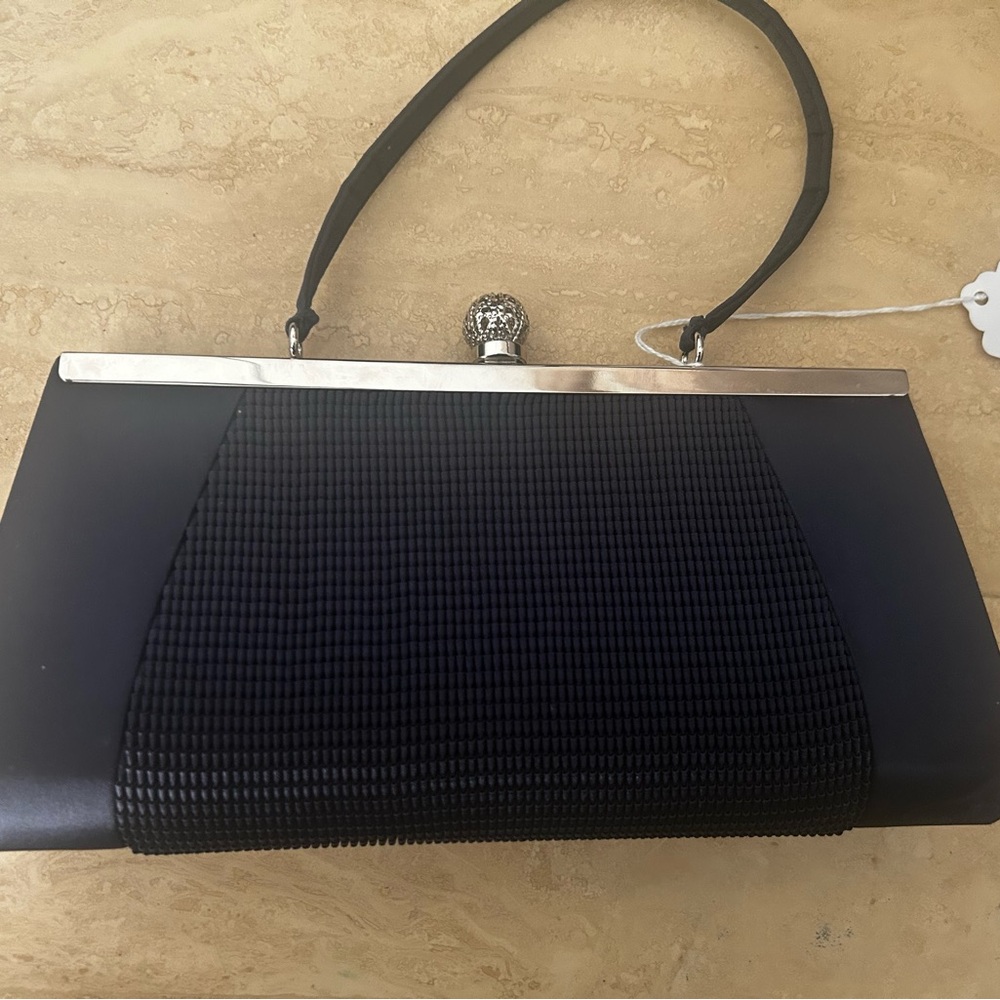 La Regale Blue  Evening Clutch